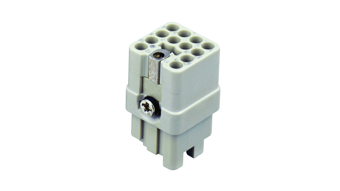 TE Connectivity Heavy Duty Power Connector Module, 10A, HQ-007 Series