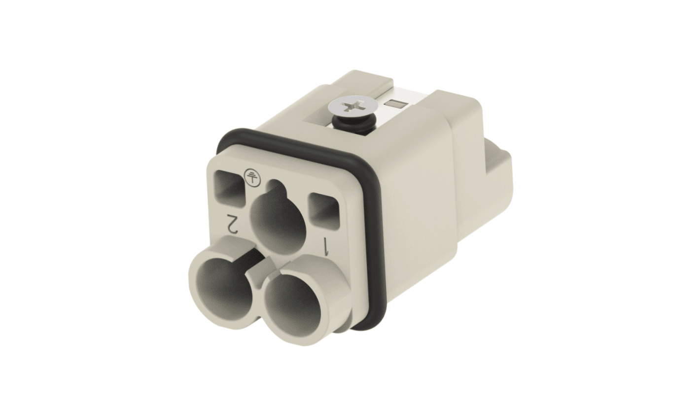 TE Connectivity Heavy Duty Power Connector Module, 40A, HQ-002 Series