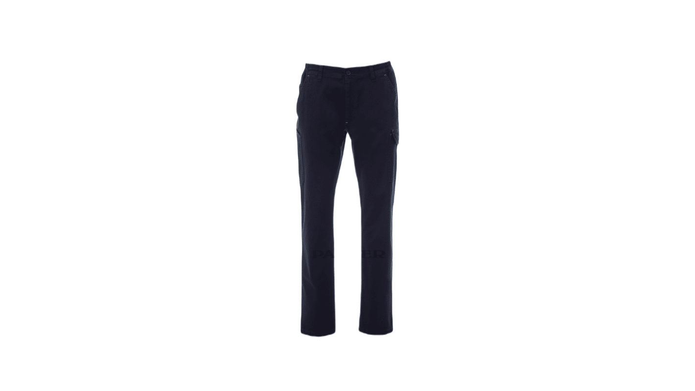 Pantaloni POWER STRETCH Blu navy 2% Elastane, 98% Cotone, lunghezza 86cm Elasticizzato 33poll 84cm
