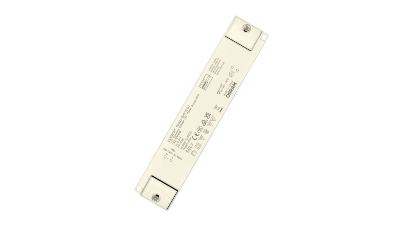 Osram LEDドライバ, 定電圧, 60W, ELEMENT-60/220-240/12-G2