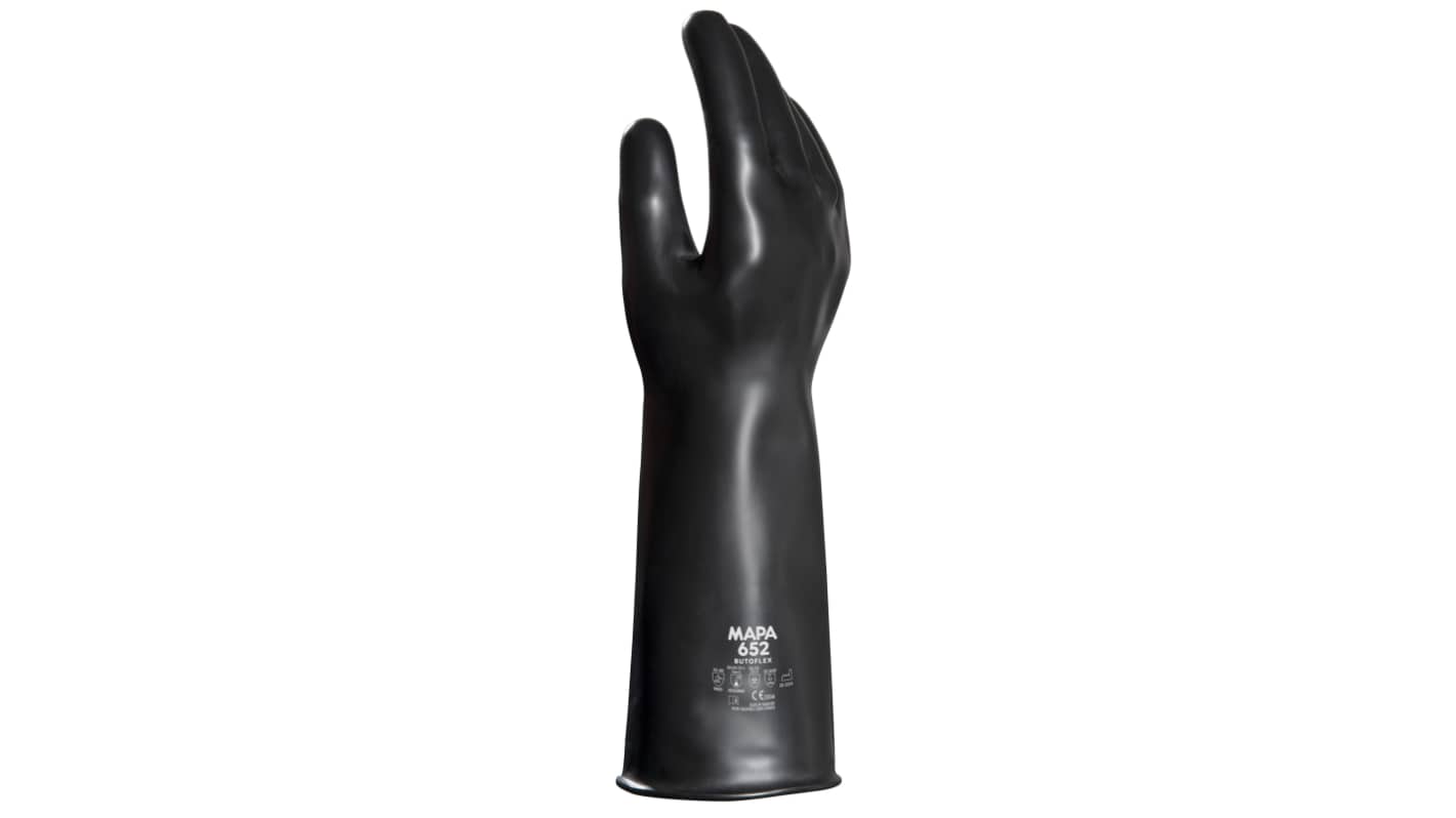 Mapa Butoflex 652 Black Butyle Abrasion Resistant, Chemical Resistant, Cut Resistant, Puncture Resistant, Tear
