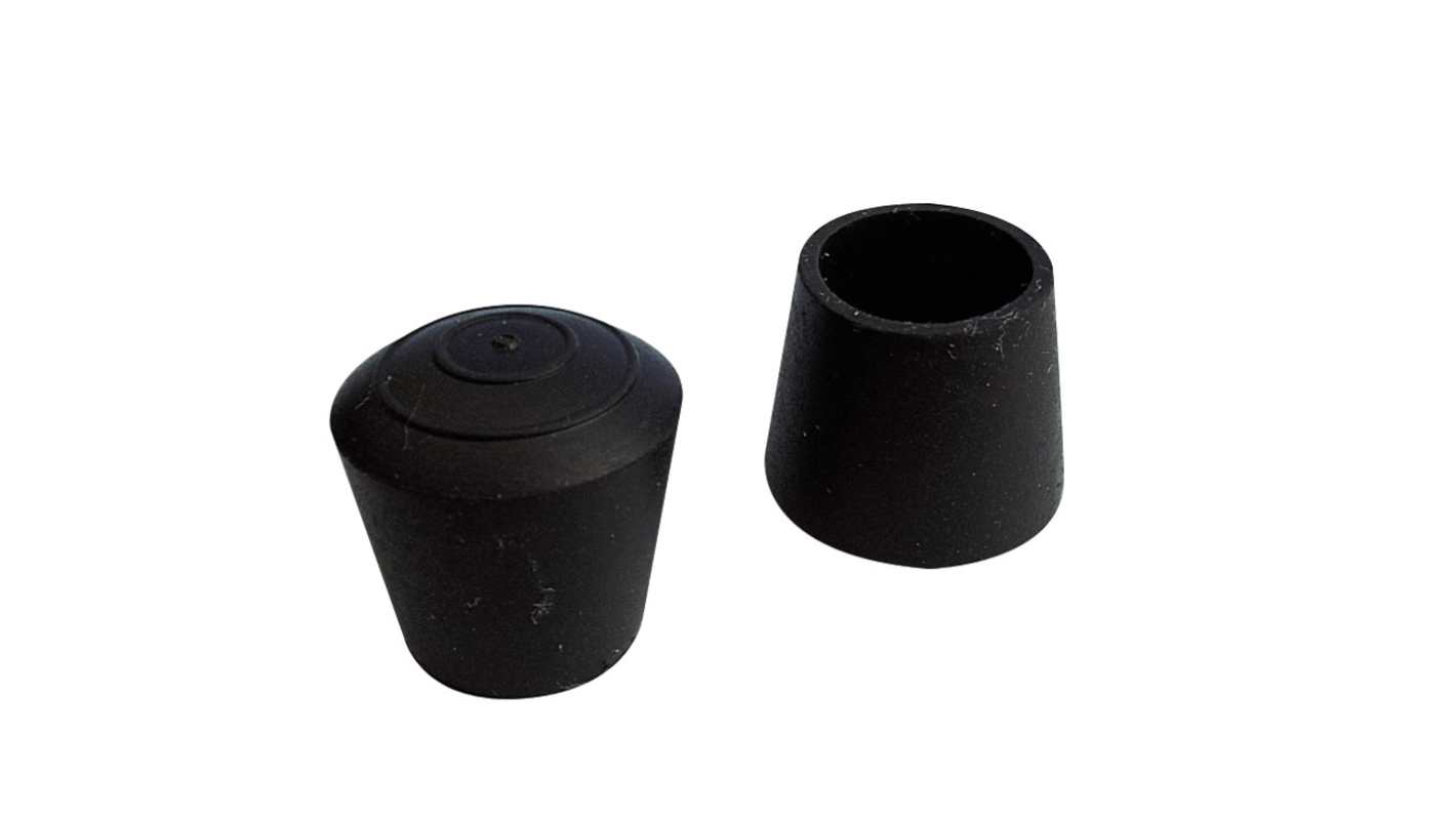 Guitel Hervieu Black Plastic Round Tube