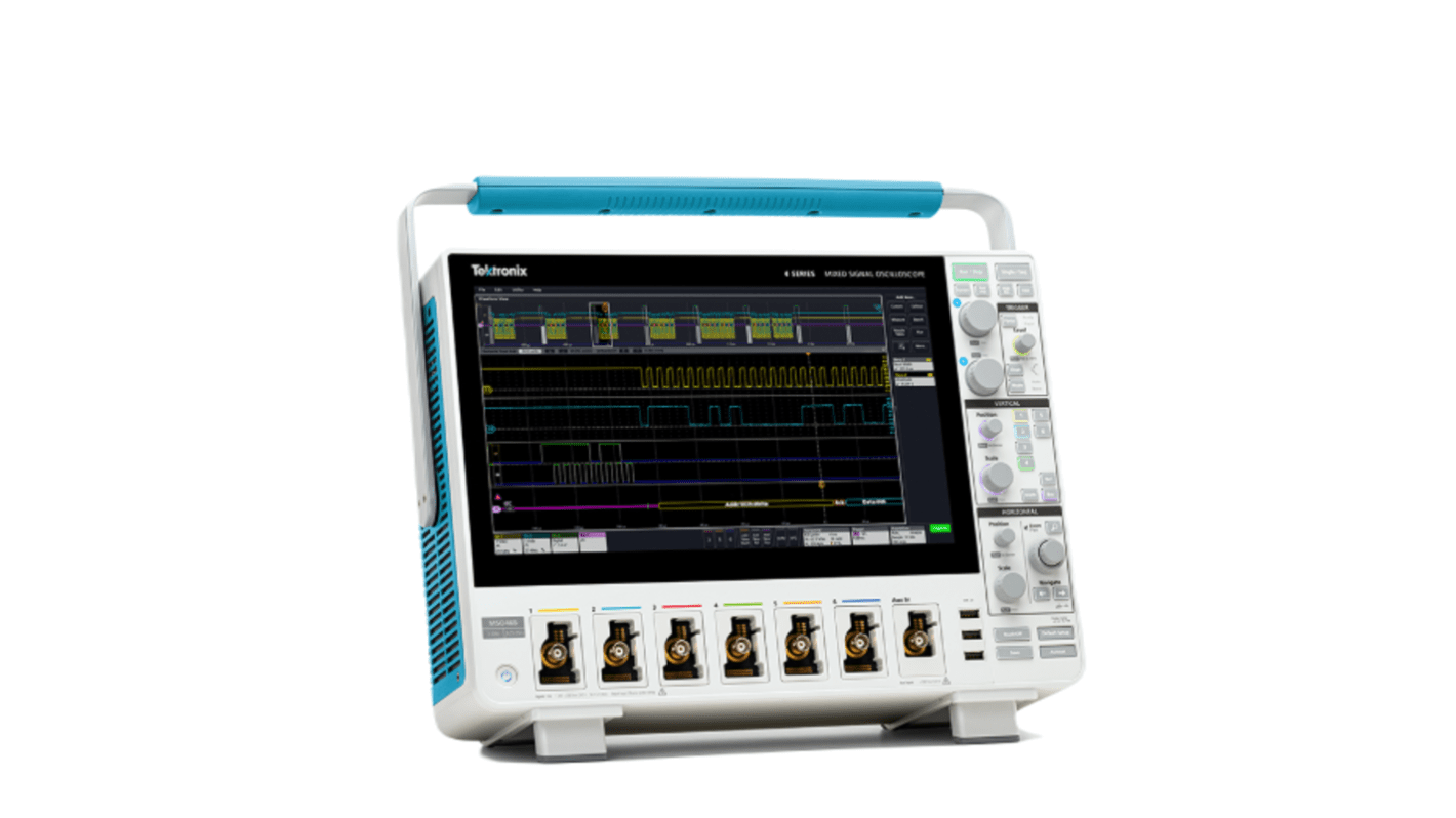 Tektronix MSO46B 4-BW Series, 1GHz Mixed Signal Oscilloscope, 6 Analogue Channels, 48 Digital Channels