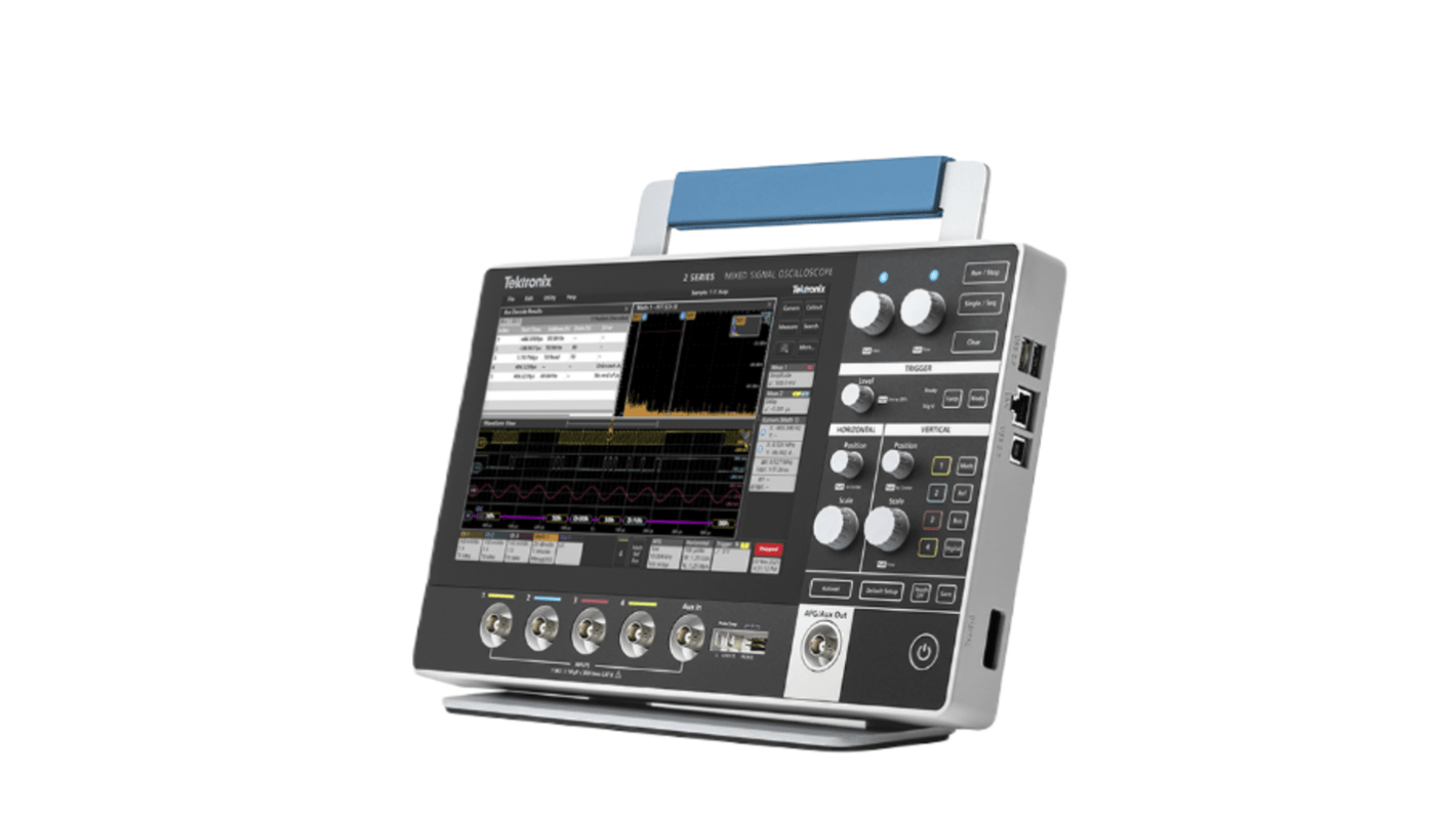 Tektronix MSO24 Series, 350MHz Mixed Signal Mixed Signal Oscilloscope, 4 Analogue Channels, 16 Digital Channels