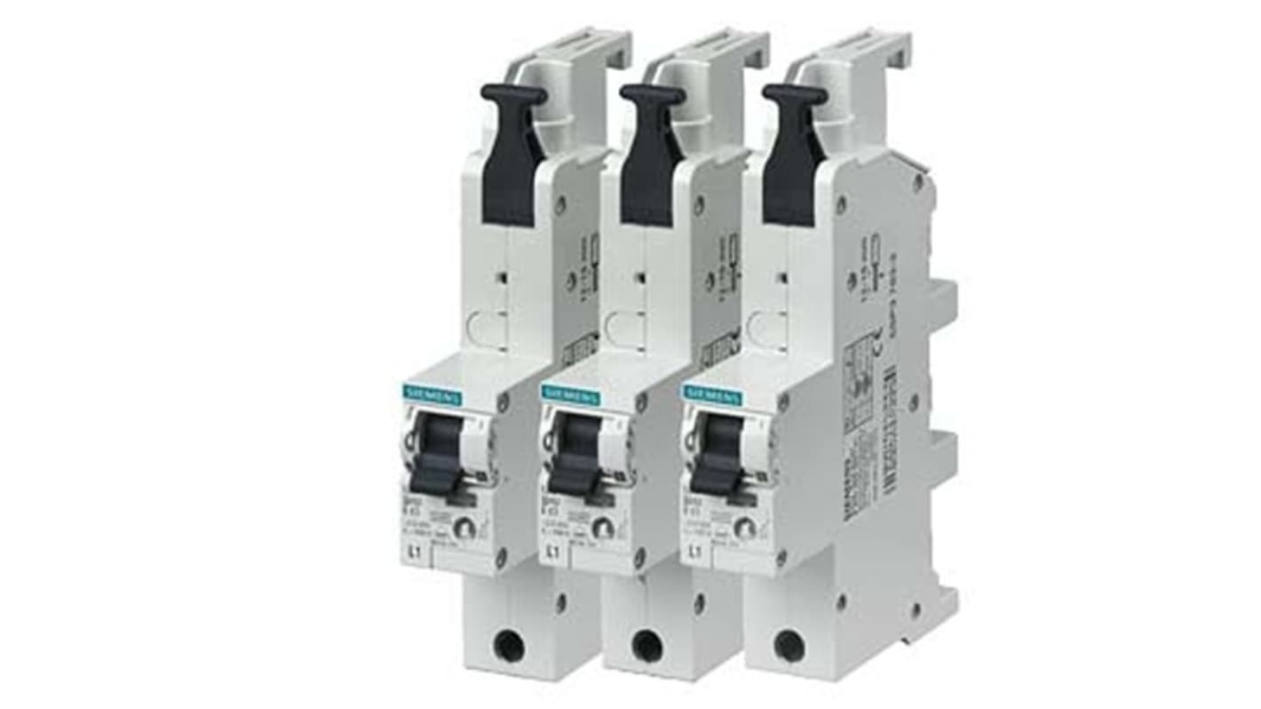 Siemens E 型MCB, 1极, 25kA分断, 20A, 230VAC, 5SP37系列
