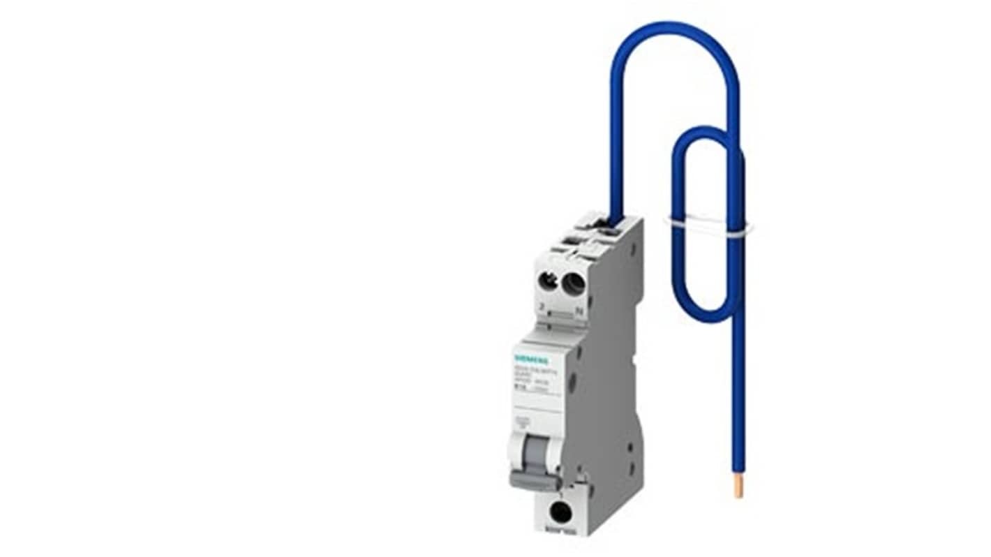 Siemens SENTRON 5SV60 MCB, 1P + N, 32A Curve C, 230V AC, 6 kA Breaking Capacity