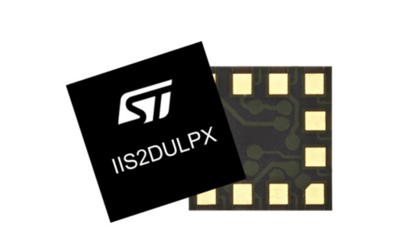 STMicroelectronics 3-Axis Surface Mount Accelerometer, LGA-12L, I2C, SPI, 12-Pin