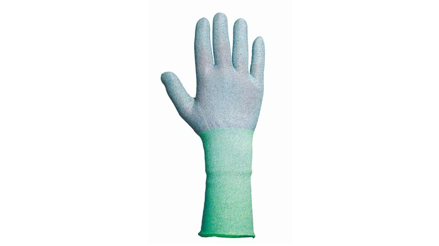 Traffi TG720 Blue Yarn Abrasion Resistant, Cut Resistant Work Gloves, Size XL, Uncoated Coating