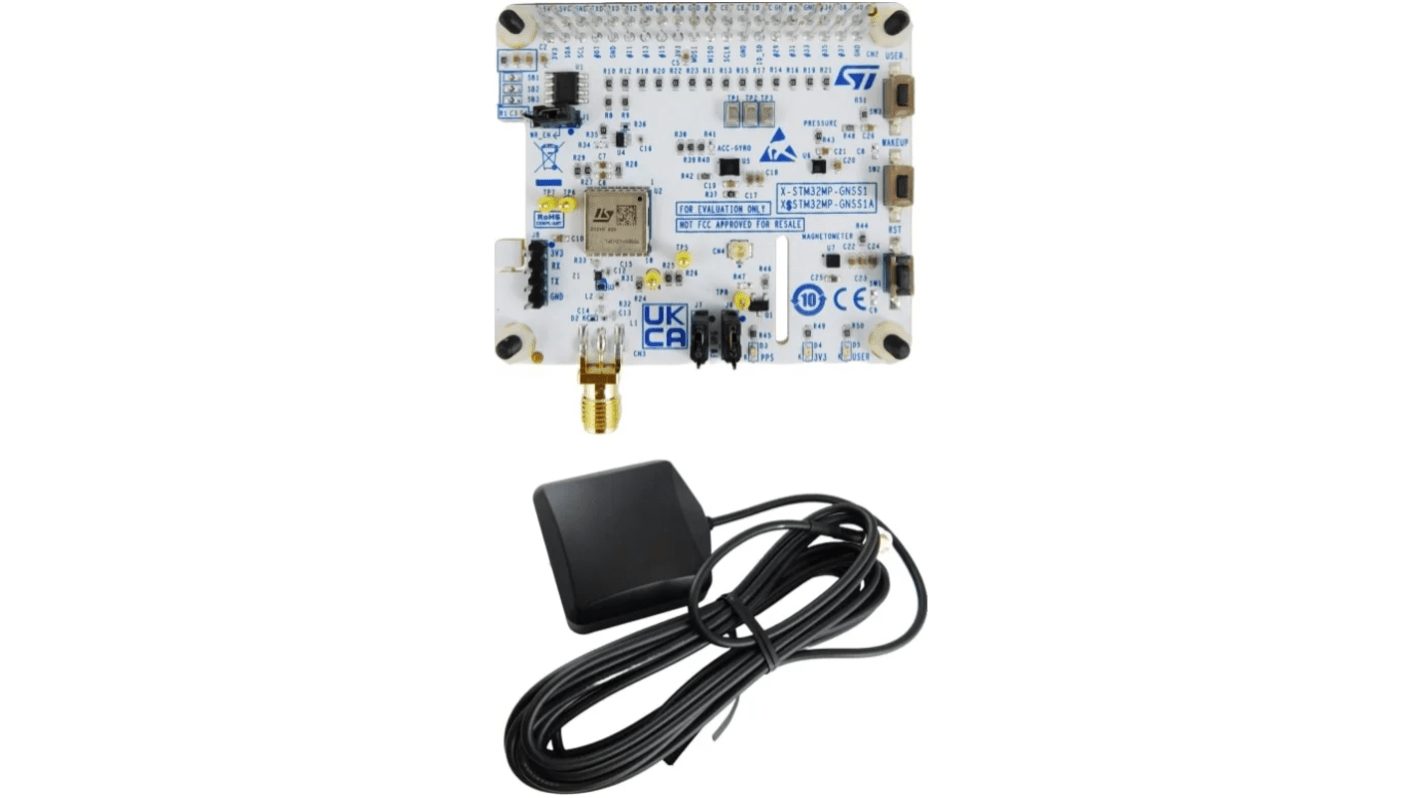 STMicroelectronics GNSS And Inertial Sensors Expansion Board For STM32 MPU拡張ボード X-STM32MP-GNSS1 X-STM32MP-GNSS1