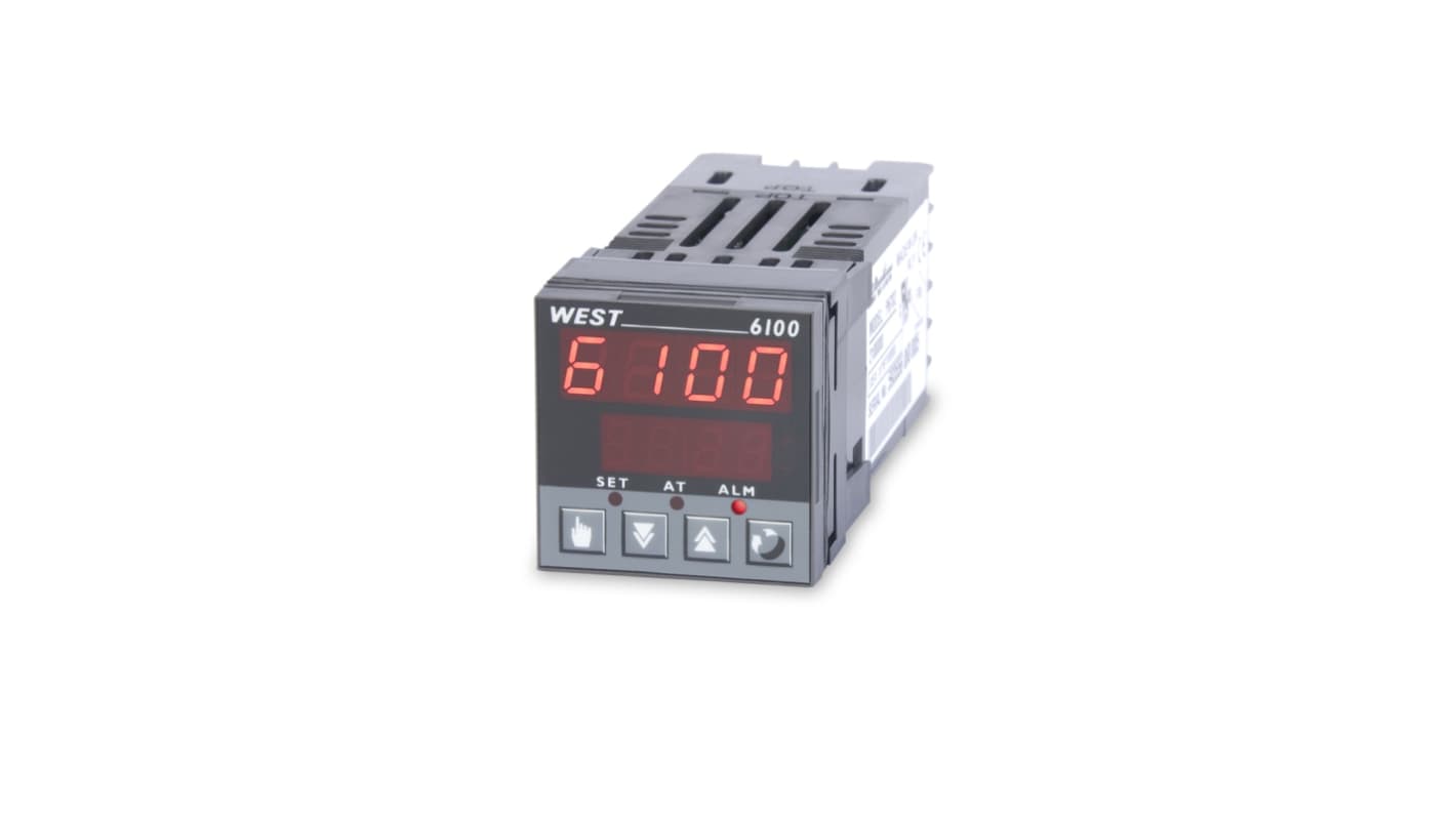 West Instruments P6100 Temperature Control Module, 48 x 48 x 110mm, 3 Output Linear, 24 → 48 V Supply Voltage