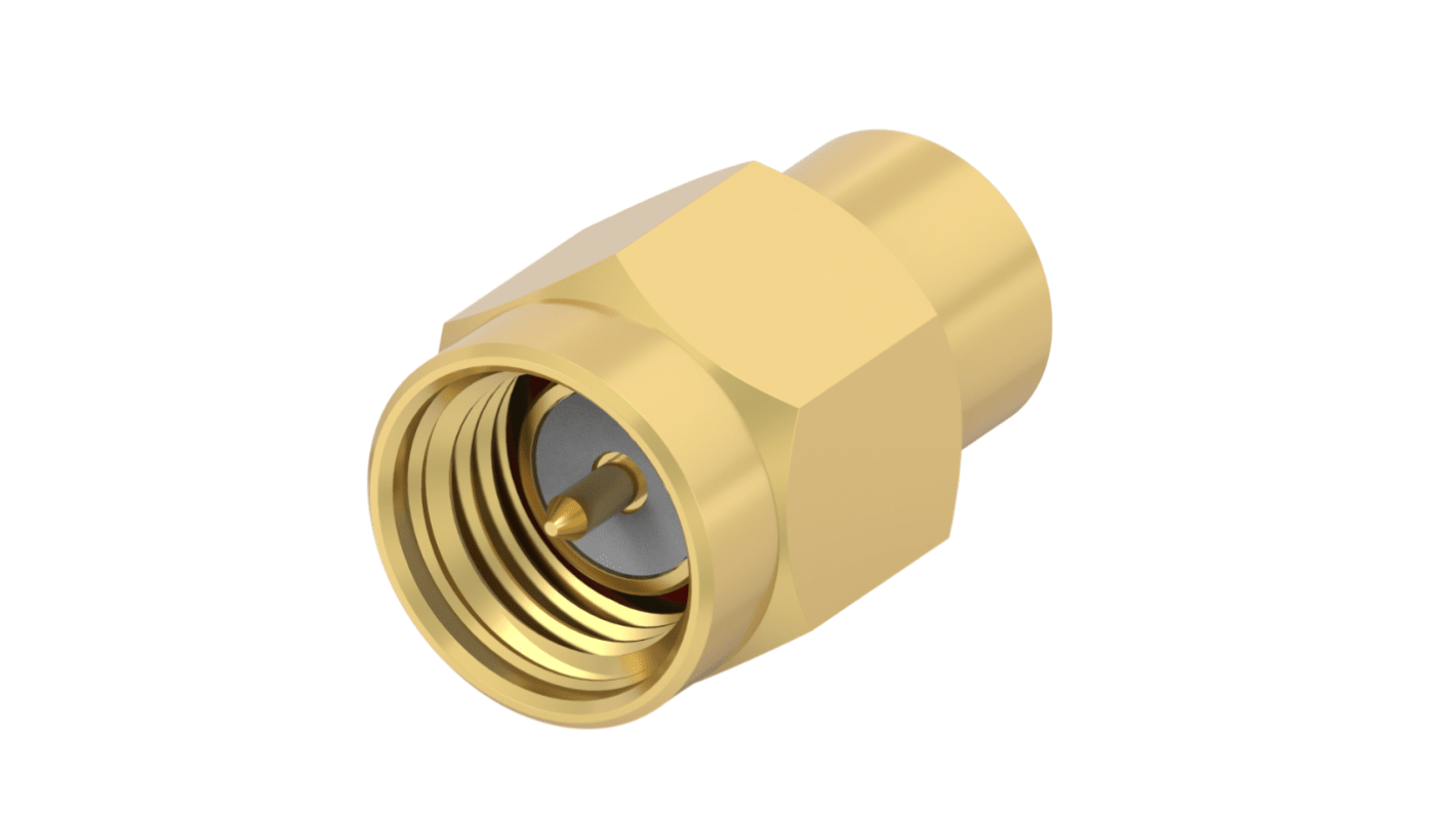 Linx Straight SMA Yes RF Terminator, Free Hanging (In Line), 18GHz, 1W Average Power Rating