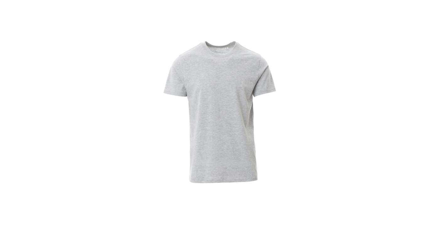 T-shirt 7% viscosa, 93% Cotone Grigio 3XL 3XL Corto