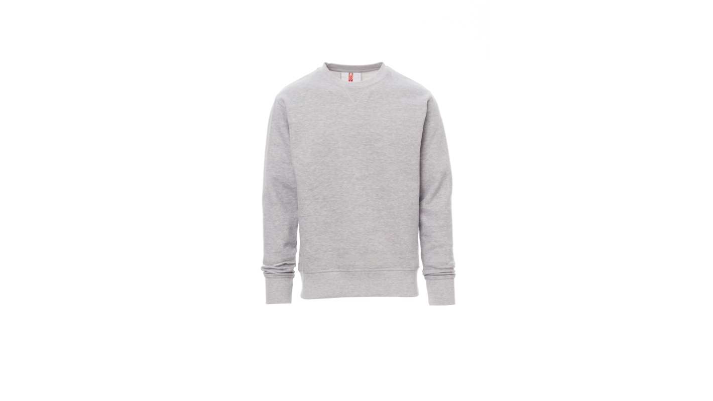 Paperwear ORLANDO MELANGE Grey 40% Polyester, 60% Cotton Men Sweat Shirt XS