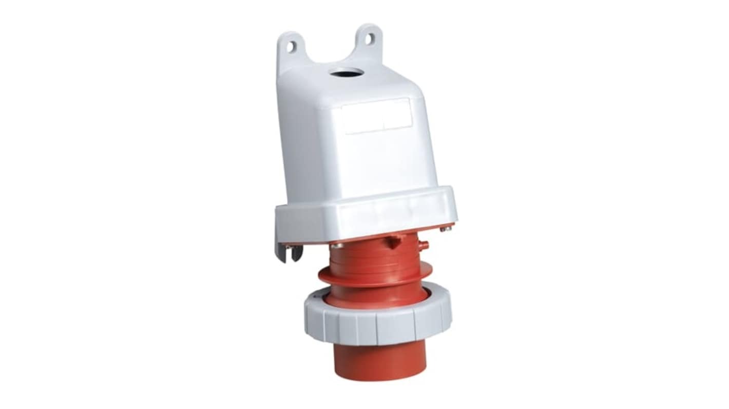 Connettore di alimentazione industriale Amphenol Industrial 2CMA1, 3P+N+E, 32A, Montaggio a muro