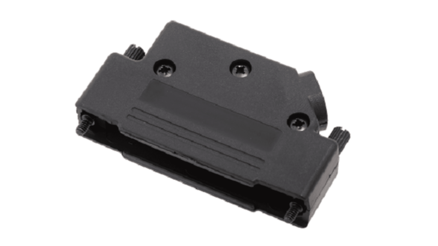 Osłona tylna D-Sub 37 -pinowe Tworzywo sztuczne Proste Encitech Connectors C