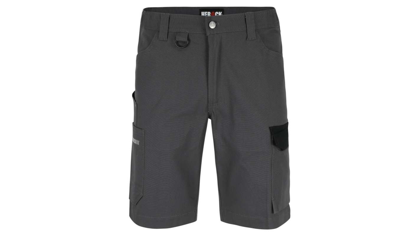 Herock BARGO SHORTS Anthracite 2% Elastane, 98% Cotton Work shorts, 38in