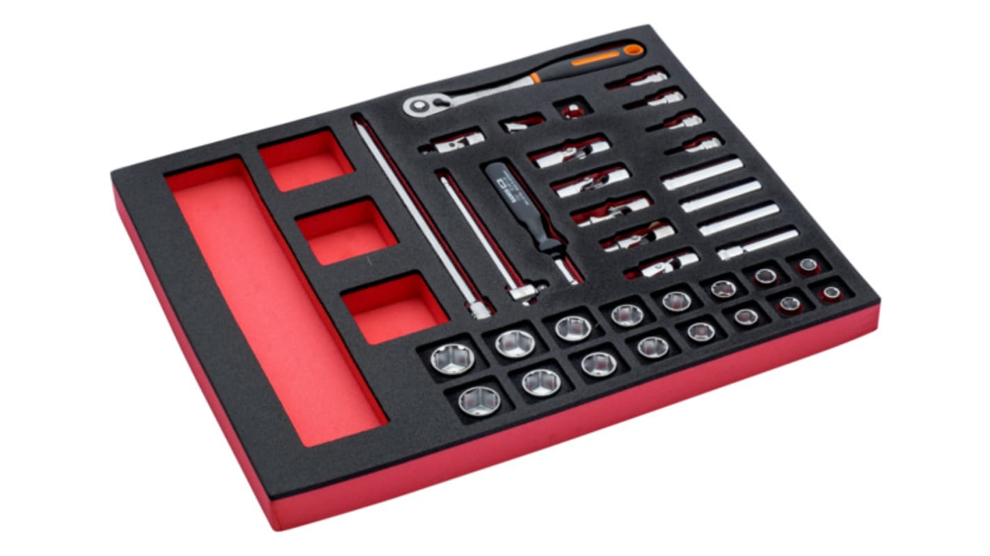 Bahco 工具盘, 2.4kg, 445 x 362 x 37mm