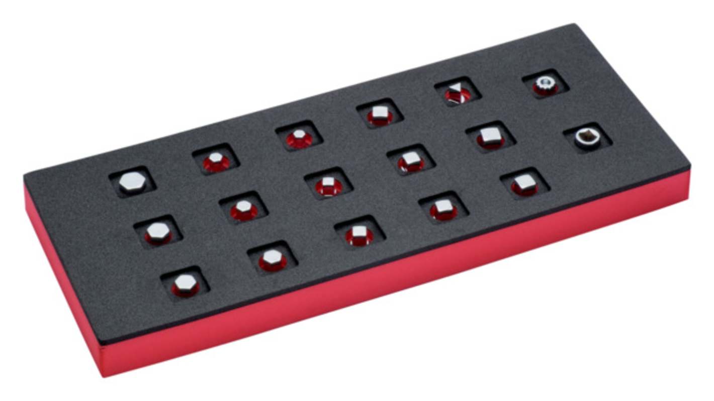 Bahco Tool Tray, inner Dimensions 445 x 181 x 36mm, W 181mm, L 445mm, H 36mm