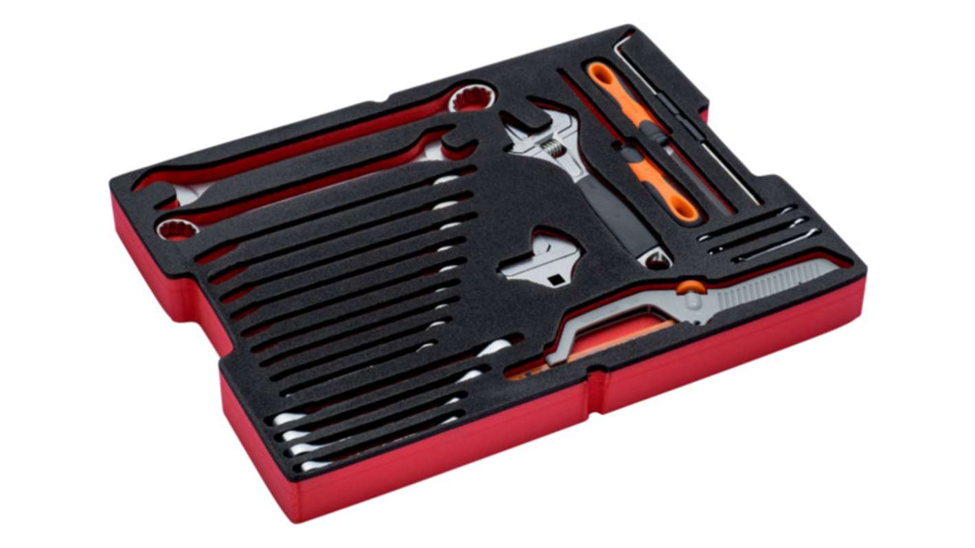 Bahco Tool Tray, inner Dimensions 45 x 335 x 435mm, W 335mm, L 435mm, H 45mm