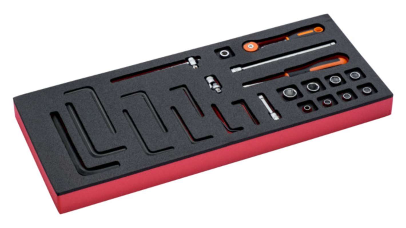 Bahco Tool Tray, inner Dimensions 445 x 181 x 35mm, W 181mm, L 445mm, H 35mm