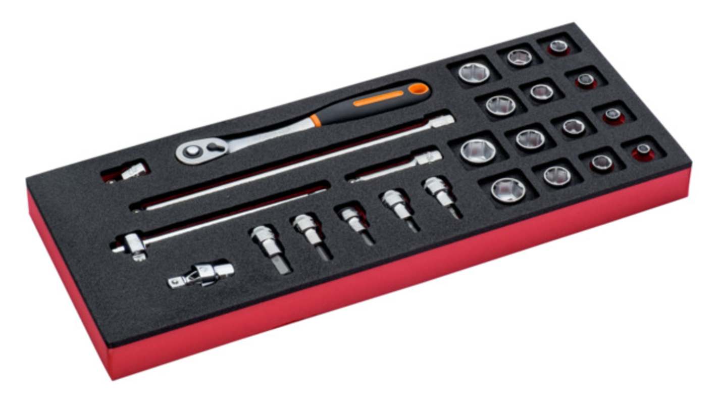 Bahco Tool Tray, inner Dimensions 445 x 181 x 38mm, W 181mm, L 445mm, H 38mm