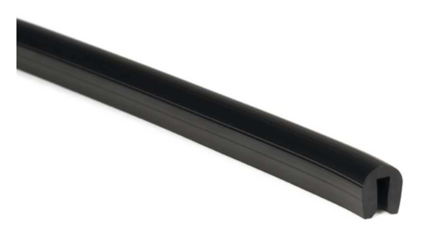 HellermannTyton PVC Edge Protection Strip, 75000 x 6.4 x 7.1mm, 800-00001