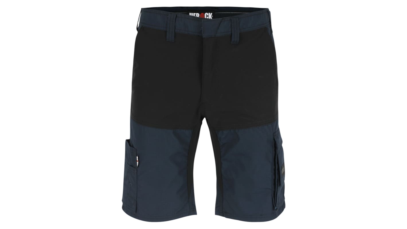 Herock 23MBM1901 Navy Polyester Work shorts, 40in