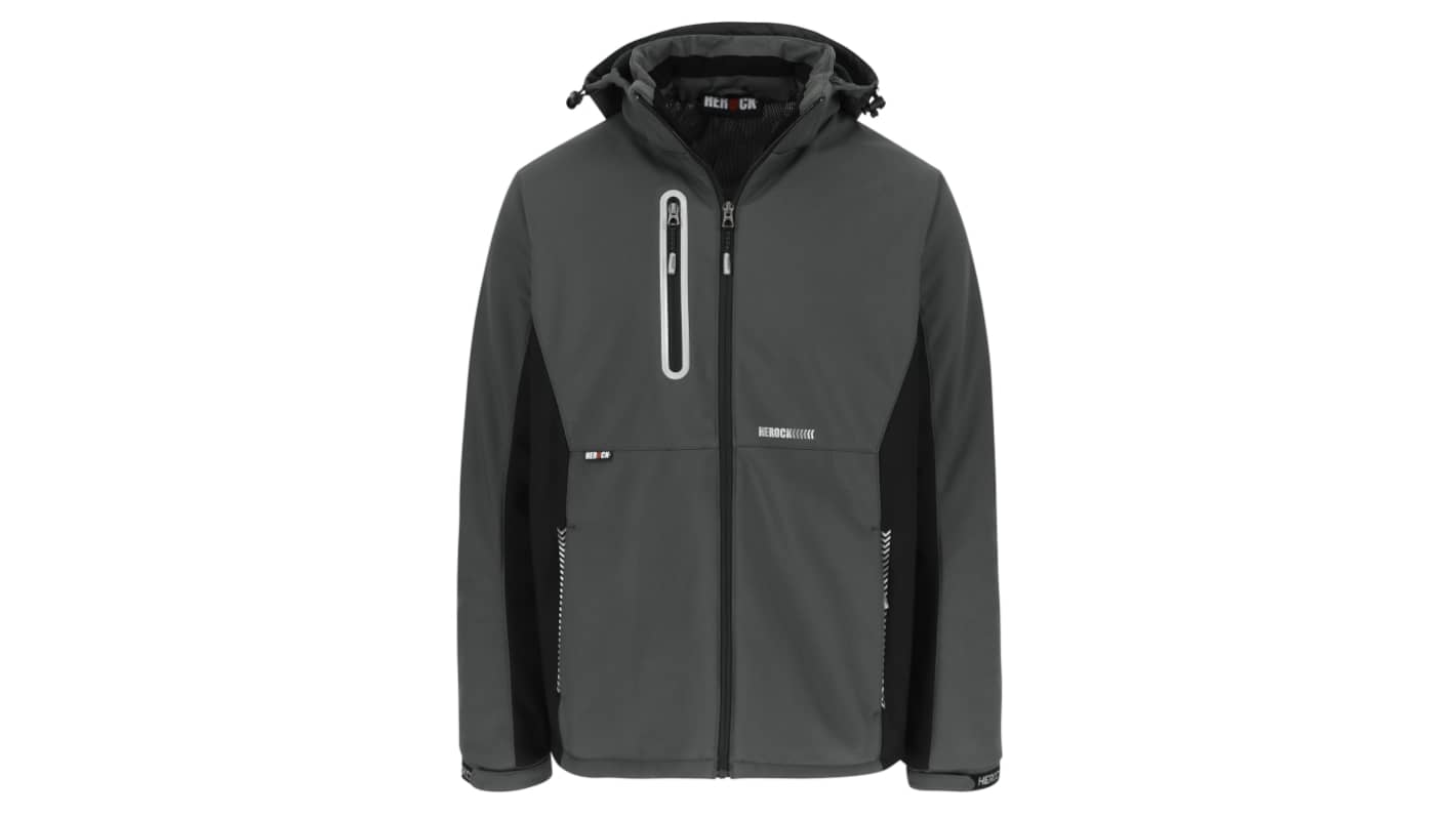 Herock 23MJC2101 Anthracite, Breathable, Waterproof, Windproof Jacket, L