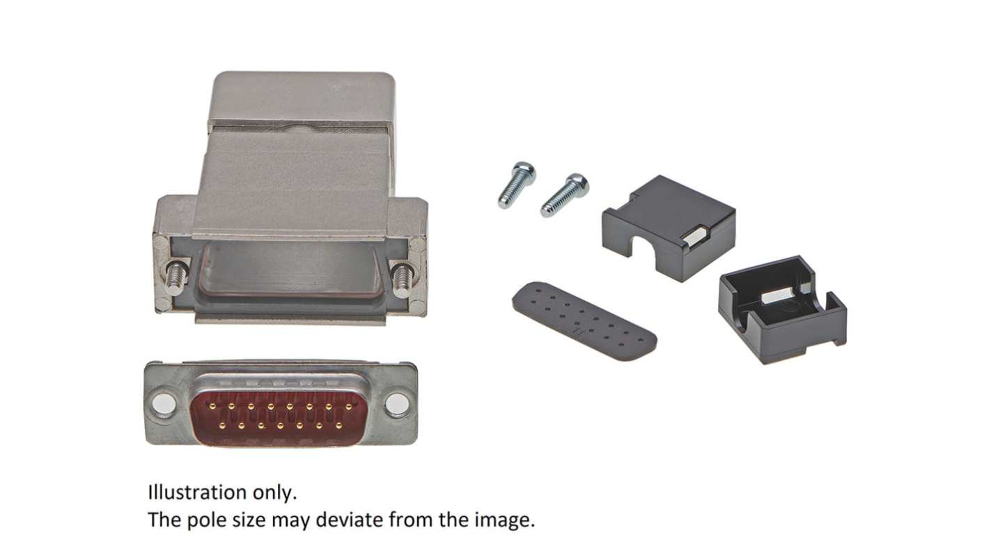 FCT from Molex, FCT Series D-Sub Connector Backshell For Use With D-Sub Connectors