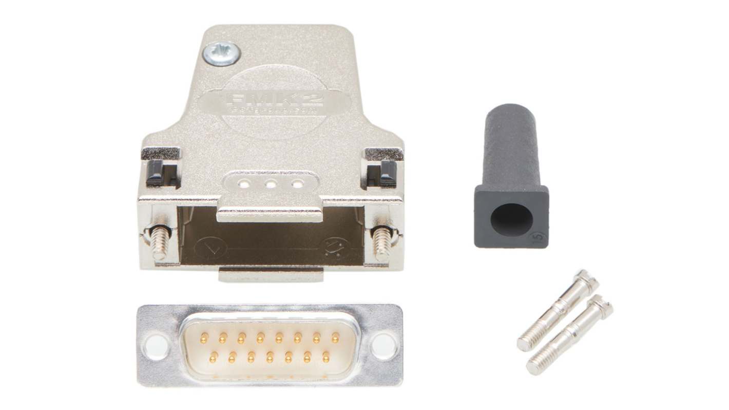 FCT from Molex, FCT Series D-Sub Connector Backshell For Use With D-Sub Connectors