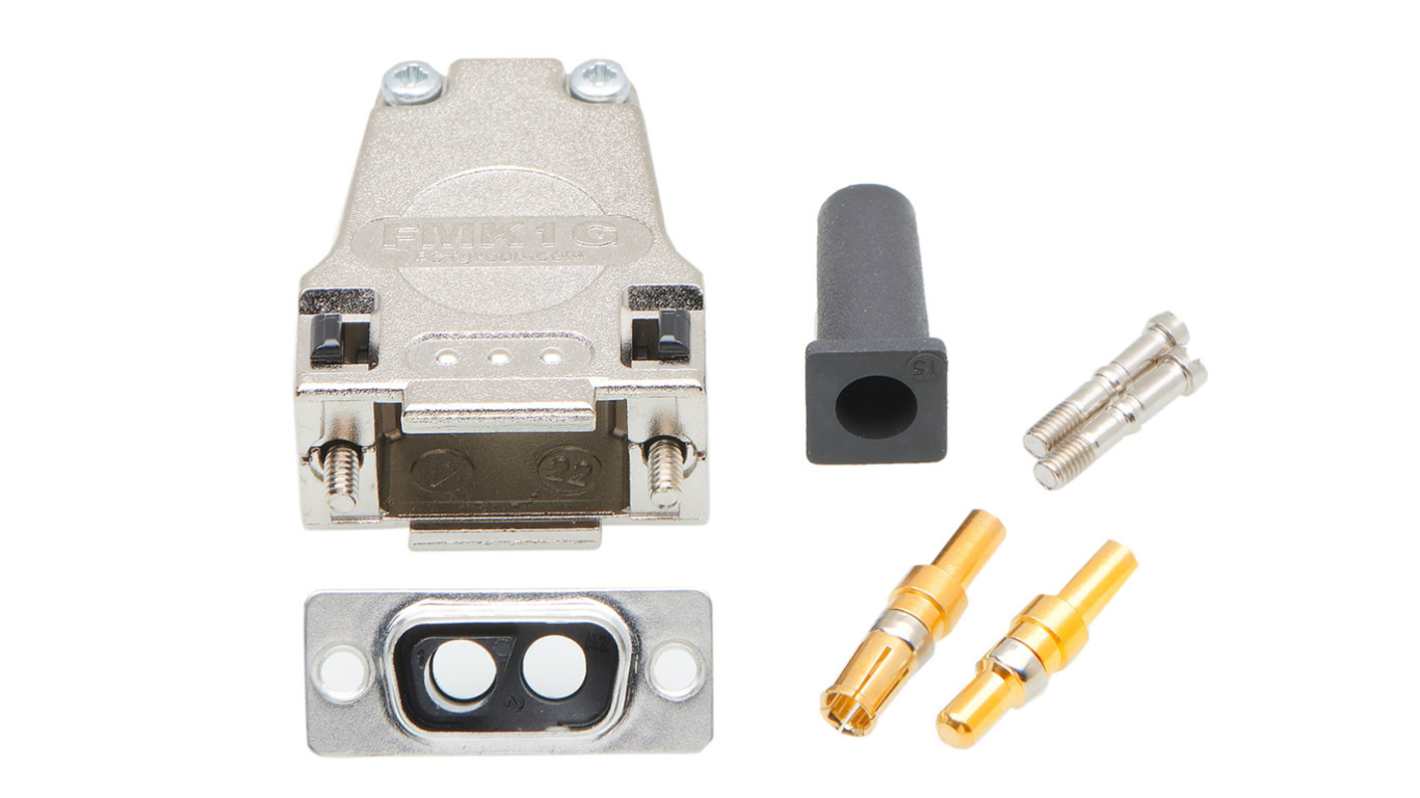 FCT from Molex, FCT Series D-Sub Connector Backshell For Use With D-Sub Connectors