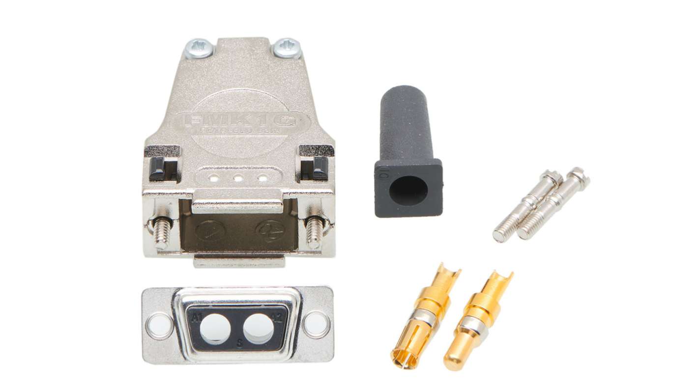 FCT from Molex, FCT Series D-Sub Connector Backshell For Use With D-Sub Connectors