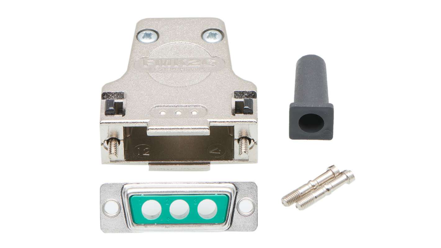 FCT from Molex, FCT Series D-Sub Connector Backshell For Use With D-Sub Connectors