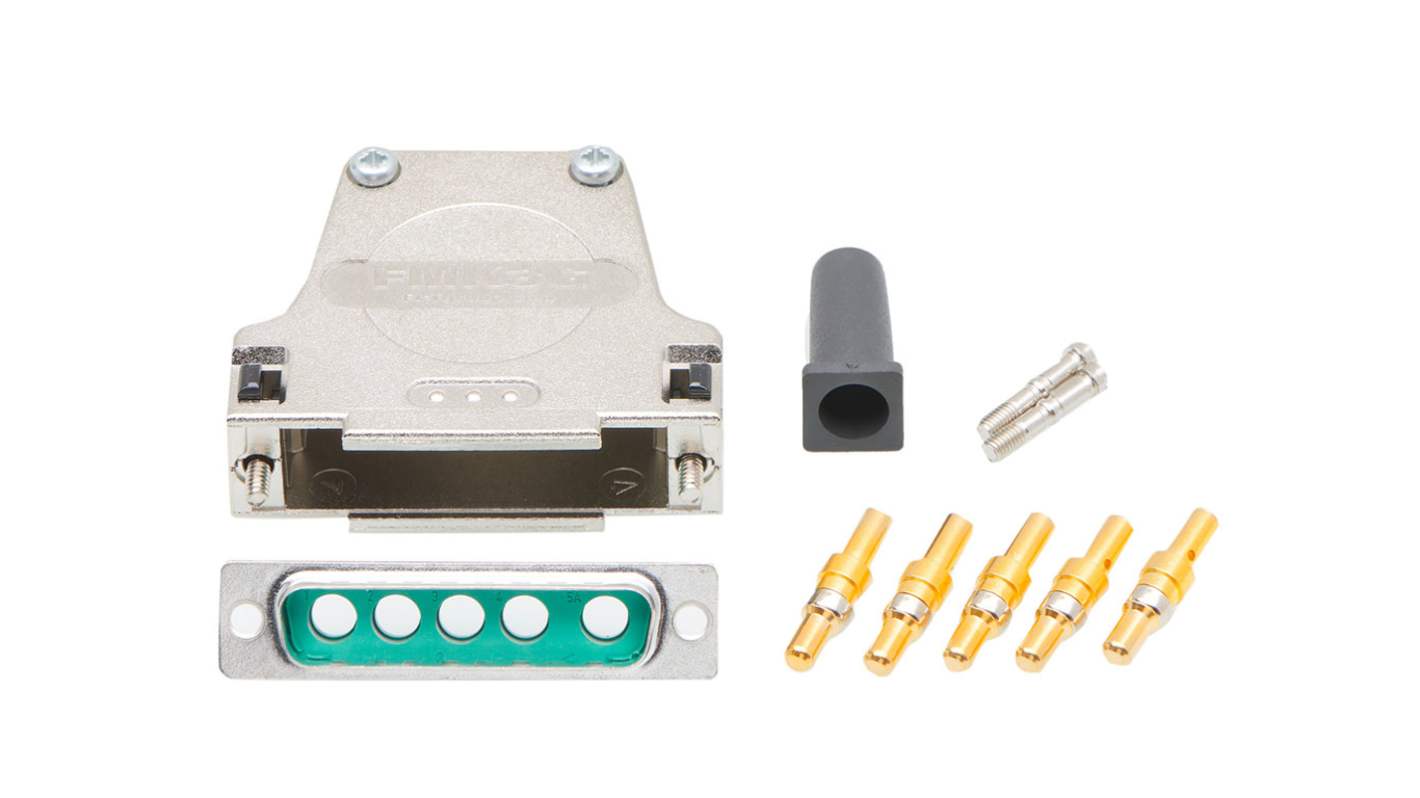FCT from Molex, FCT Series D-Sub Connector Backshell For Use With D-Sub Connectors