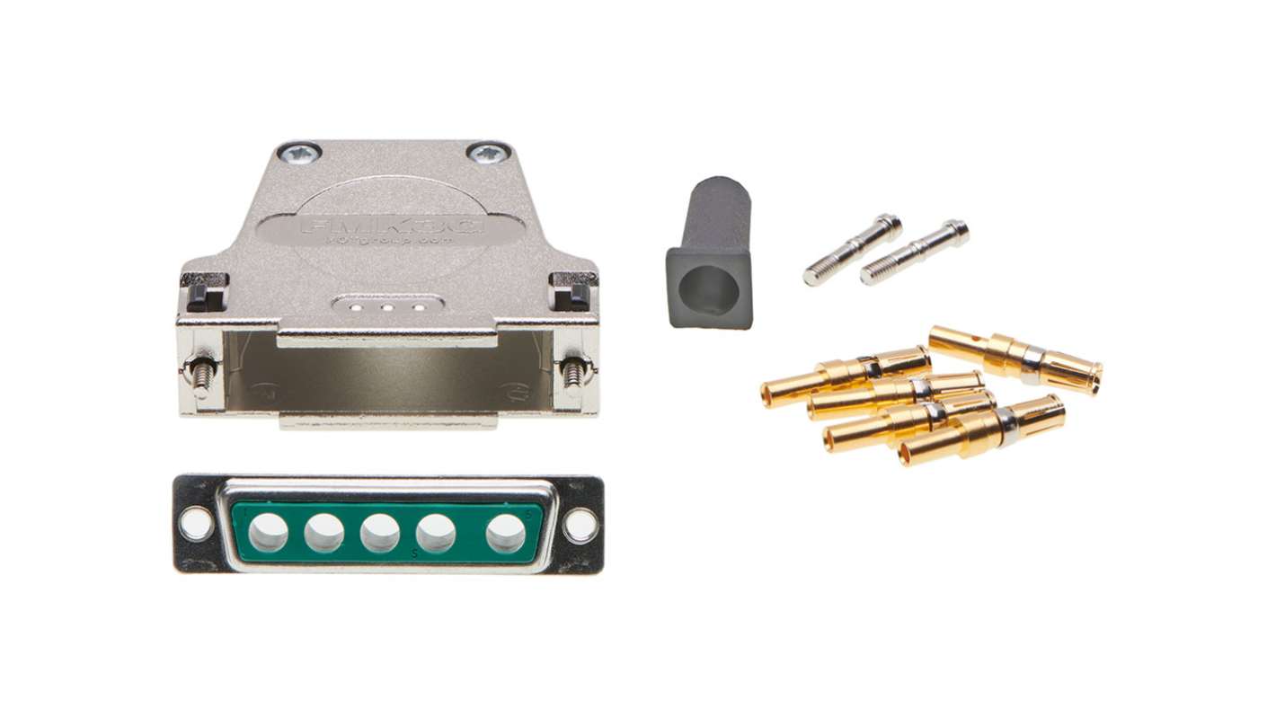 FCT from Molex, FCT Series D-Sub Connector Backshell For Use With D-Sub Connectors