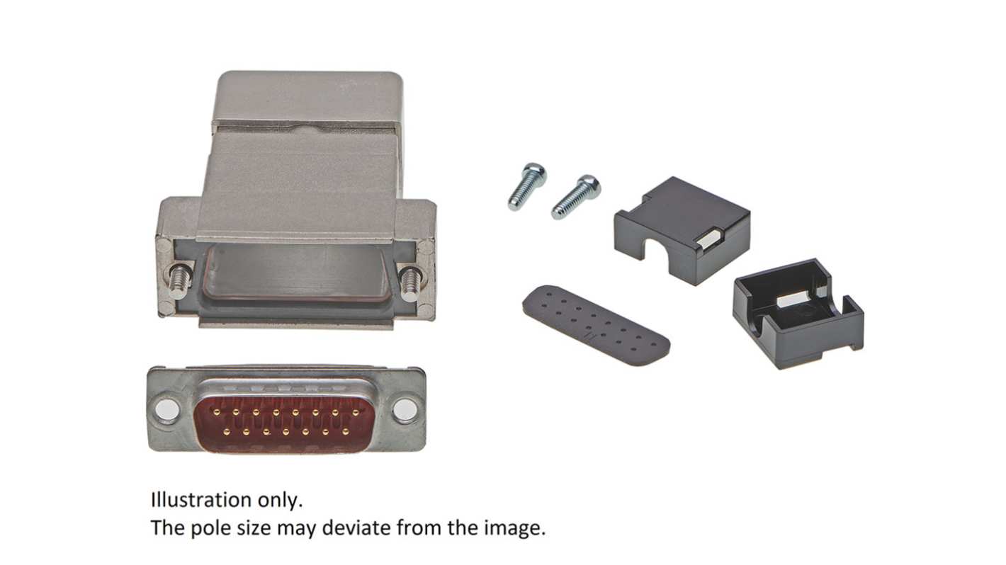FCT from Molex, FCT Series D-Sub Connector Backshell For Use With D-Sub Connectors
