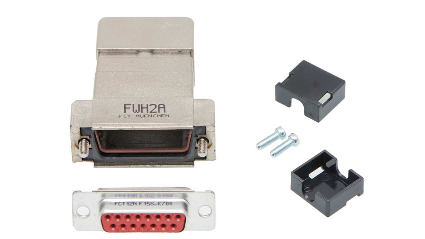 FCT from Molex, FCT Series D-Sub Connector Backshell For Use With D-Sub Connectors
