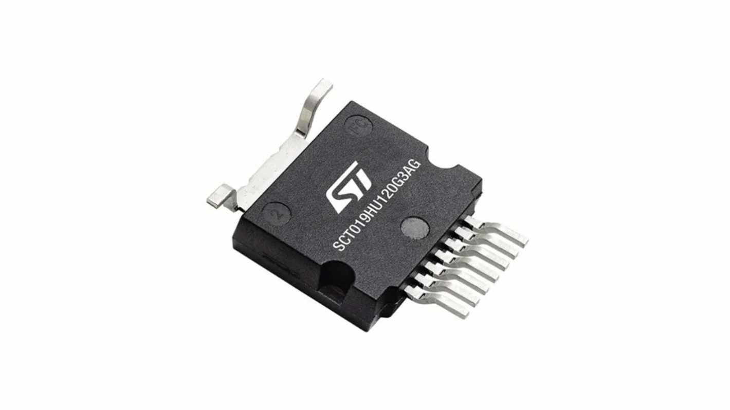 STMicroelectronics SCT0 Silicon MOSFET, 90 A, 1200 V, 7-Pin HU3PAK SCT019HU120G3AG