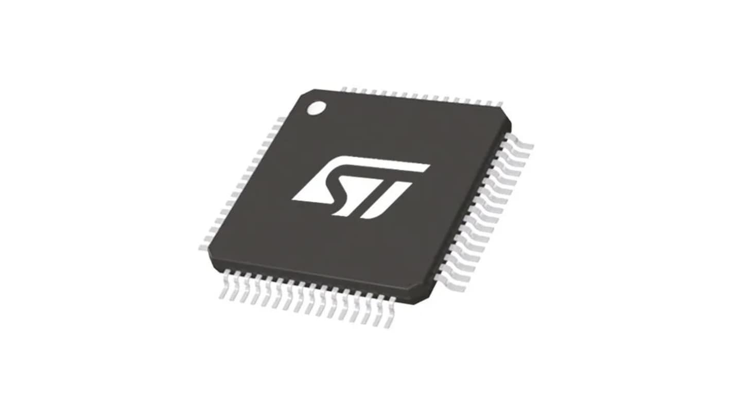STMicroelectronics STM32单片机, ARM Cortex M33内核, 64针, LQFP, 最大250MHz, 512 千字节 闪存
