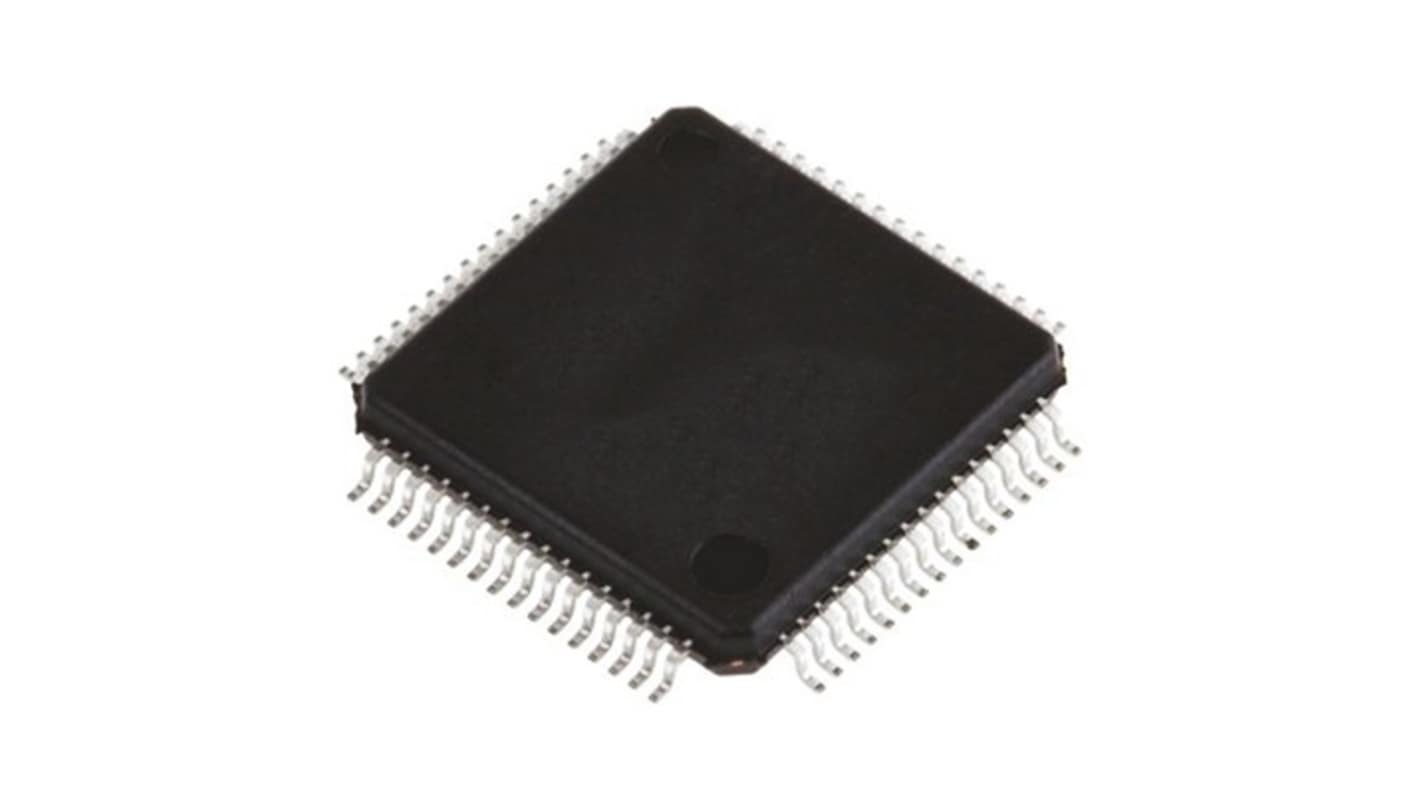 STMicroelectronics STM32 マイコン, ARM Cortex M4コア, 160MHz, 256キロバイト, フラッシュ, 64-Pin LQFP