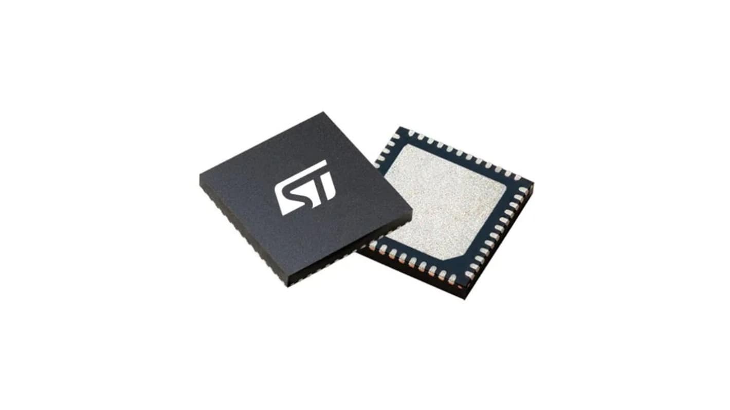 STMicroelectronics STM32 マイコン, 32-bit ARM Cortex M4コア, 80MHz, 512 Kb, フラッシュ, 48-Pin QFNエコパック2