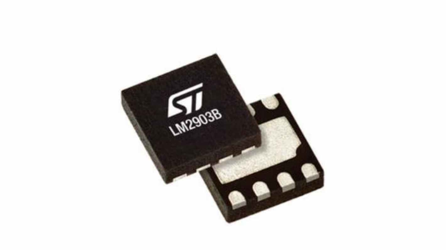 STMicroelectronics 电压比较器芯片, SO-8, 贴片安装, 单电源, 1μs响应