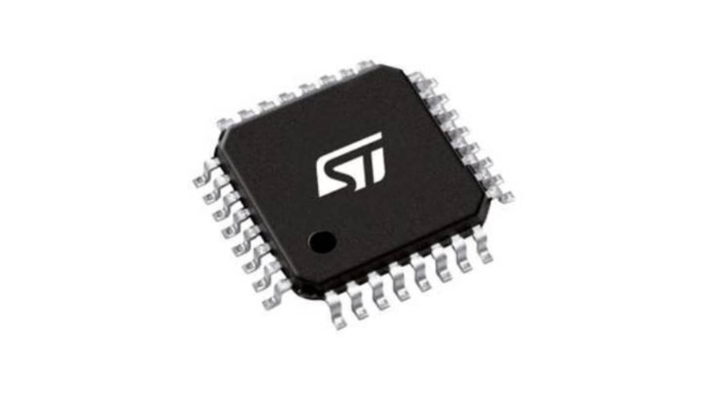 STMicroelectronics STM32单片机, ARM Cortex-M0+ MCU内核, 32针, LQFP, 最大48MHz, 64 千字节