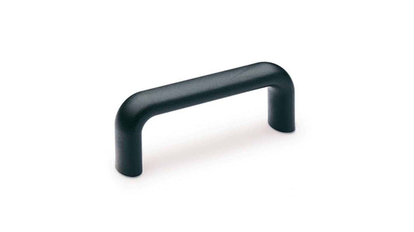 Elesa Matt Black PP Handle 15 mm Height, 49mm Width, 134mm Length