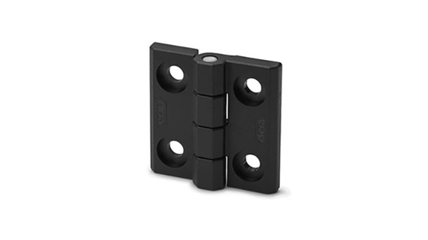 Elesa PA Hinge Pin with a Fixed Pin, Screw Fixing, 50mm x 50mm x 11.5mm