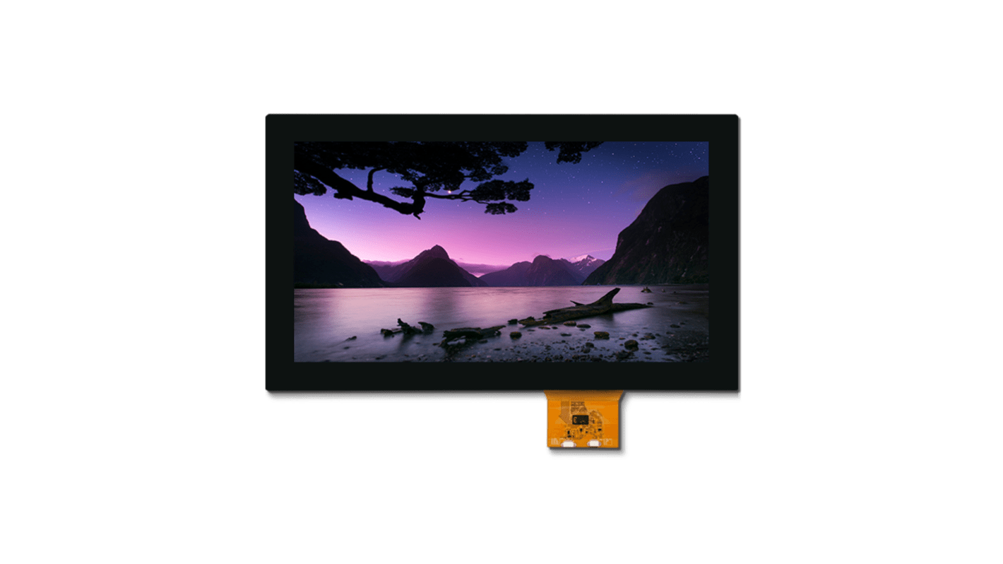 AUO 15.6in 液晶屏, LVDS、RGB接口, 可视区域344.232 x 193.536mm, 分辨率1366 x 768pixels