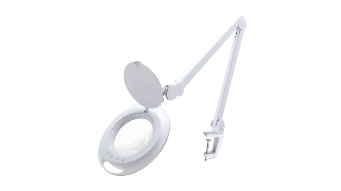 ideal-tek LE-W5D.IT LED Magnifying Lamp with LED Lamp, 5dioptre