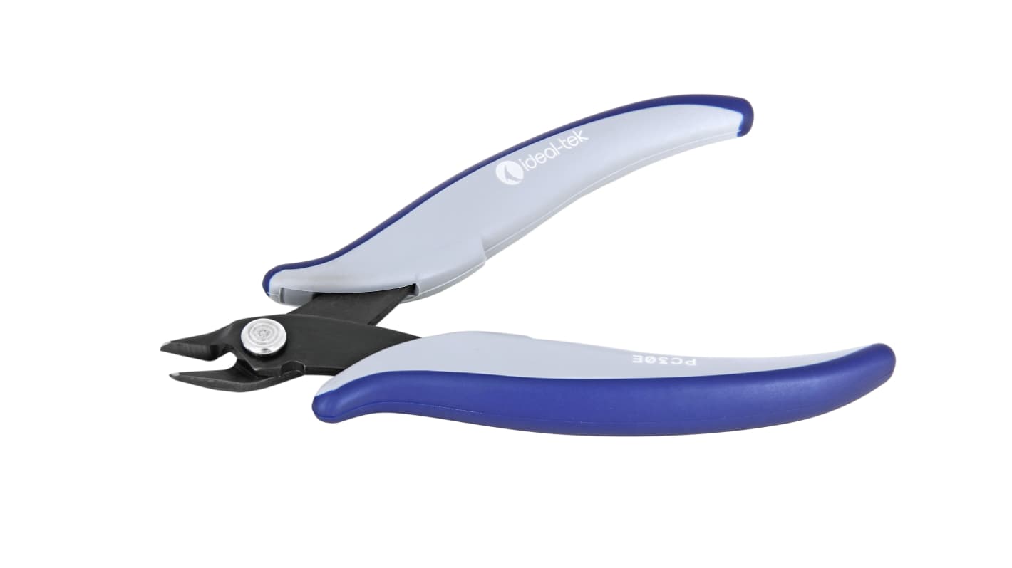 ideal-tek PC30E.IT Pliers, 138 mm Overall, Bent Tip, 8mm Jaw, ESD
