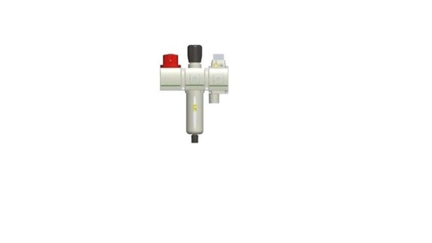EMERSON ? ASCO 651 Air Filter Regulator, 25μm, G 1/8, Semi Automatic, 10 bar, A651A0000003635
