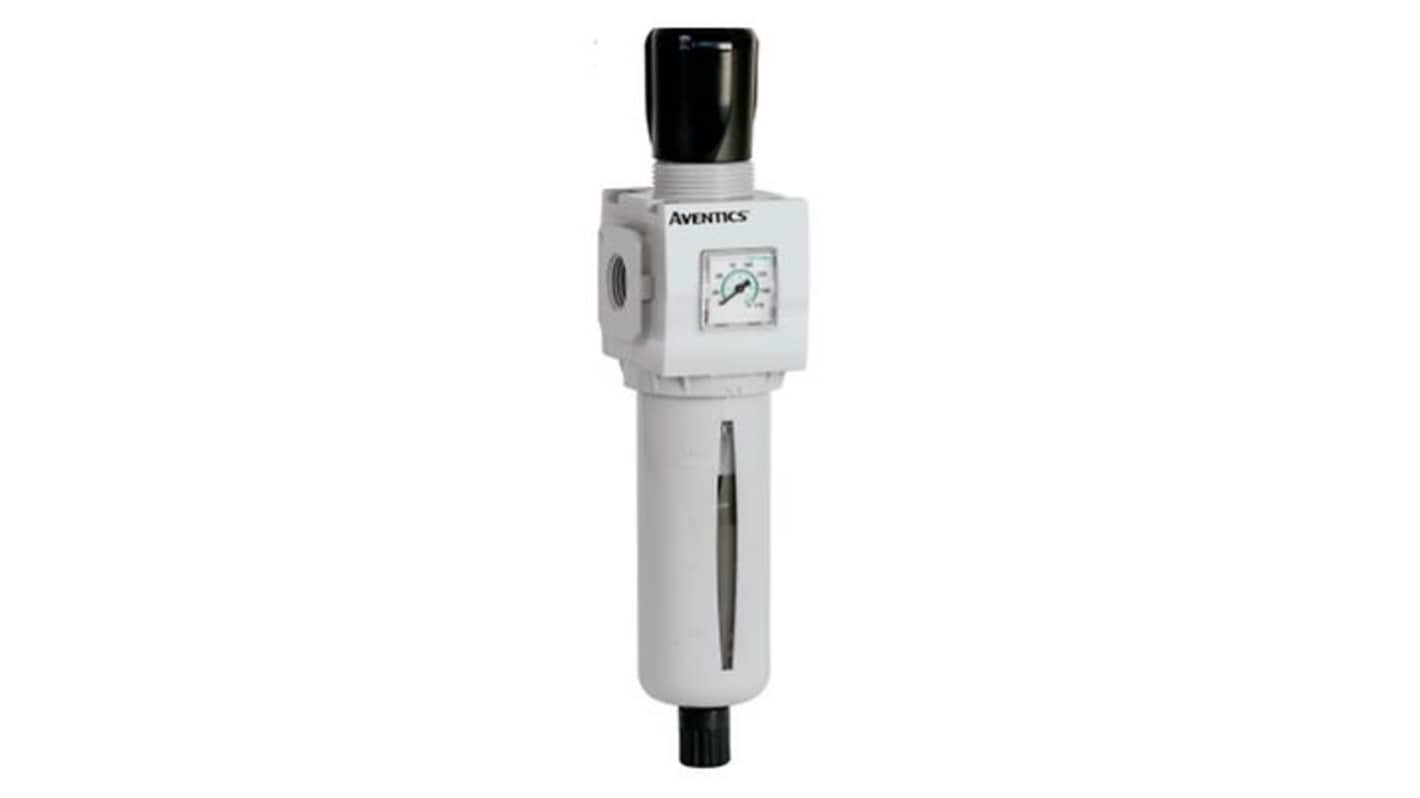 EMERSON ? ASCO 651 Air Filter Regulator, 25μm, G 1/8, Automatic, 16 bar, G651APJP1GA00HA